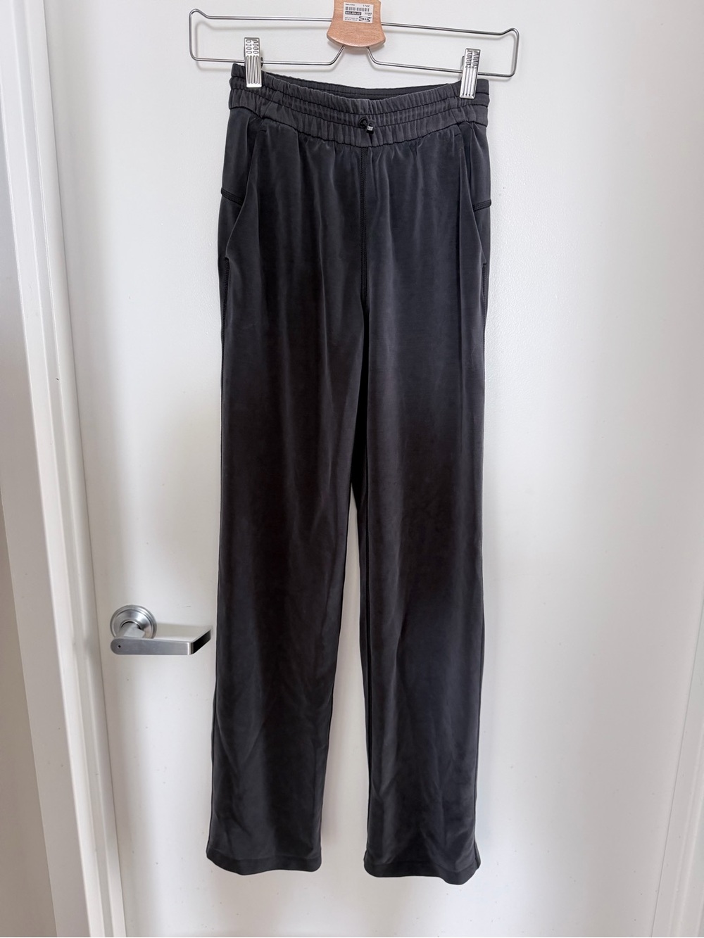 lululemon athletica Black Softstreme Straight-Leg Lounge Pants